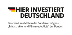 Programmmarke "Hier investiert Deutschland"