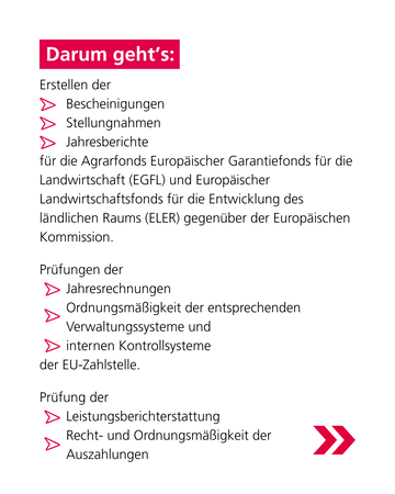 Beschreibung der Stelle