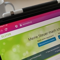 Pad mit der Elster-Anwendung